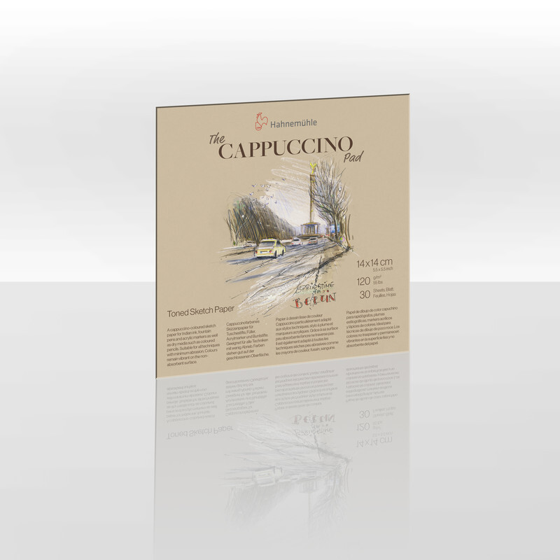 Cover: 4011367116118 | Hahnemühle Papier The Cappuccino Pad, 14 x 14 cm, 120 g/m² | 10625333