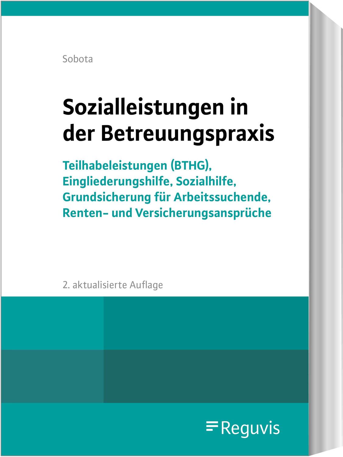 Cover: 9783846211458 | Sozialleistungen in der Betreuungspraxis | Rainer Sobota | Taschenbuch