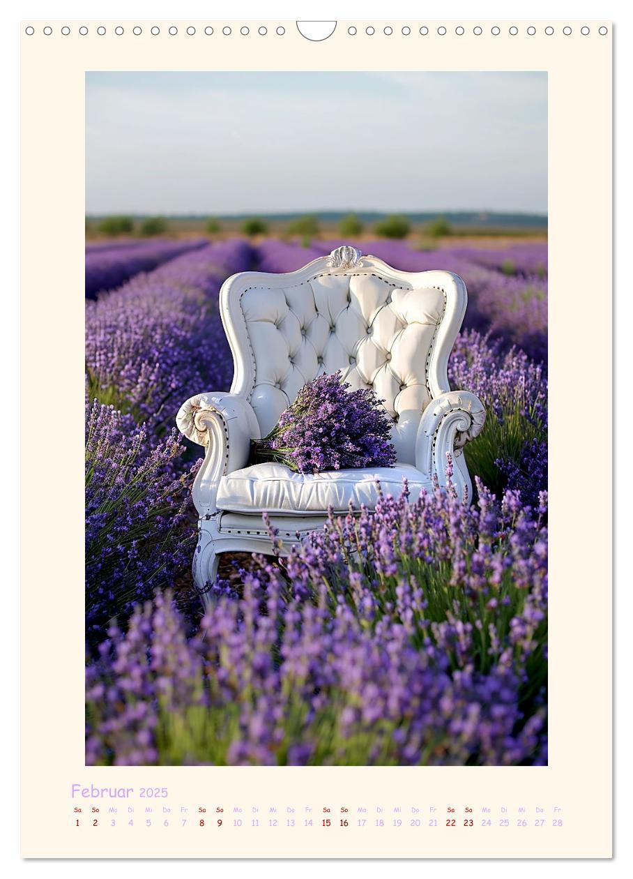 Bild: 9783383827273 | Lavendel (Wandkalender 2025 DIN A3 hoch), CALVENDO Monatskalender