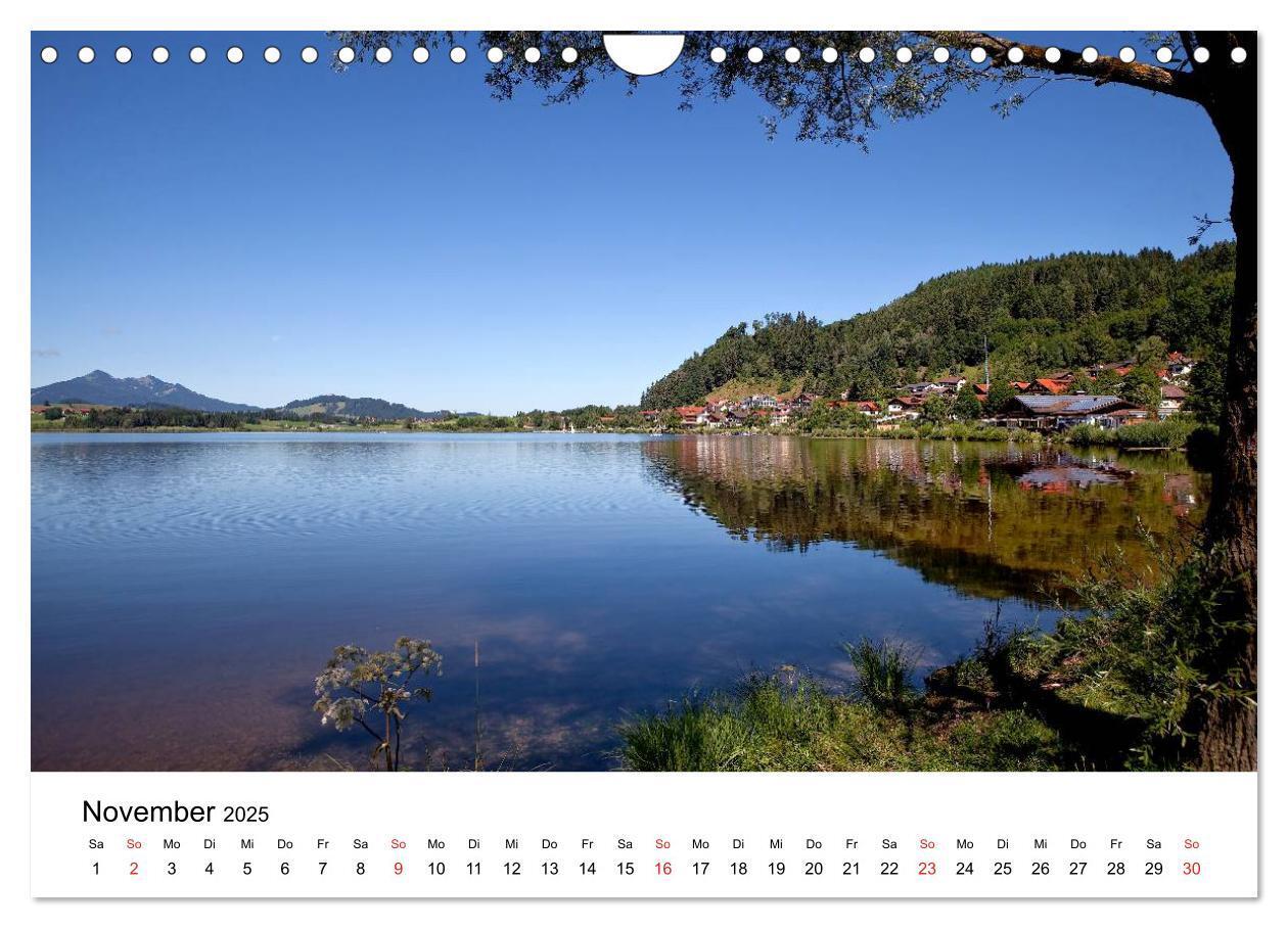 Bild: 9783435485390 | Hopfensee - Riviera des Allgäus (Wandkalender 2025 DIN A4 quer),...