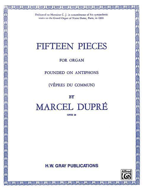 Cover: 9780769241913 | Pieces(15) Vepres Du Commun | Marcel Dupr' (u. a.) | Taschenbuch