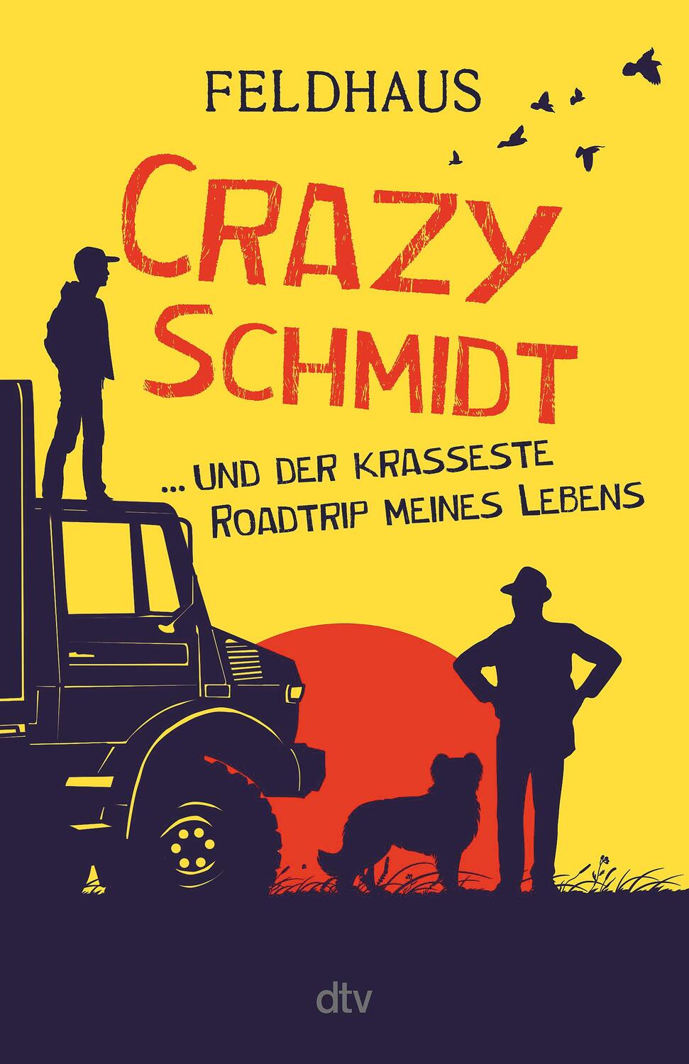 Cover: 9783423740951 | Crazy Schmidt ... und der krasseste Roadtrip meines Lebens | Feldhaus