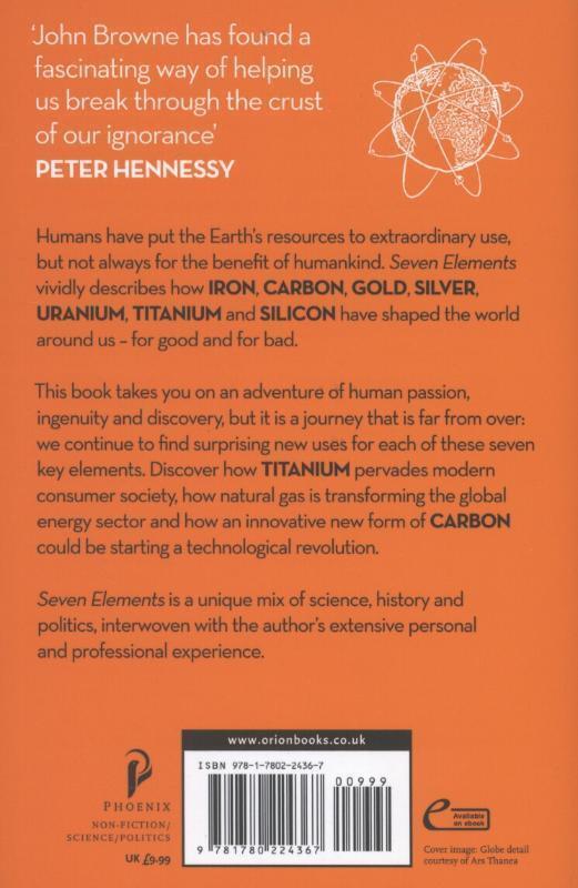Rückseite: 9781780224367 | Seven Elements That Have Changed The World | John Browne | Taschenbuch