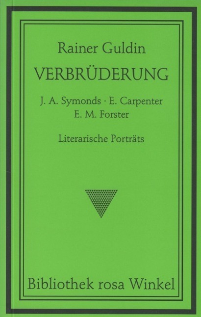 Cover: 9783921495018 | Verbrüderung | Rainer Guldin | Bibliothek rosa Winkel | Deutsch | 1991