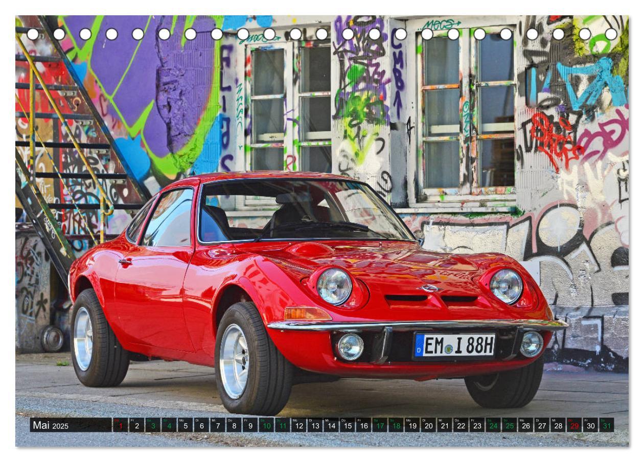 Bild: 9783435215065 | Opel GT 1900 AL Eine deutsche Sportwagenlegende (Tischkalender 2025...