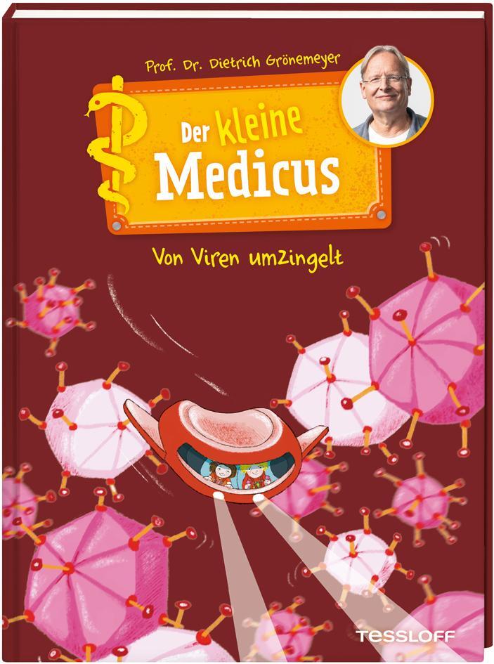 Cover: 9783788644130 | Der kleine Medicus. Band 3. Von Viren umzingelt | Dietrich Grönemeyer