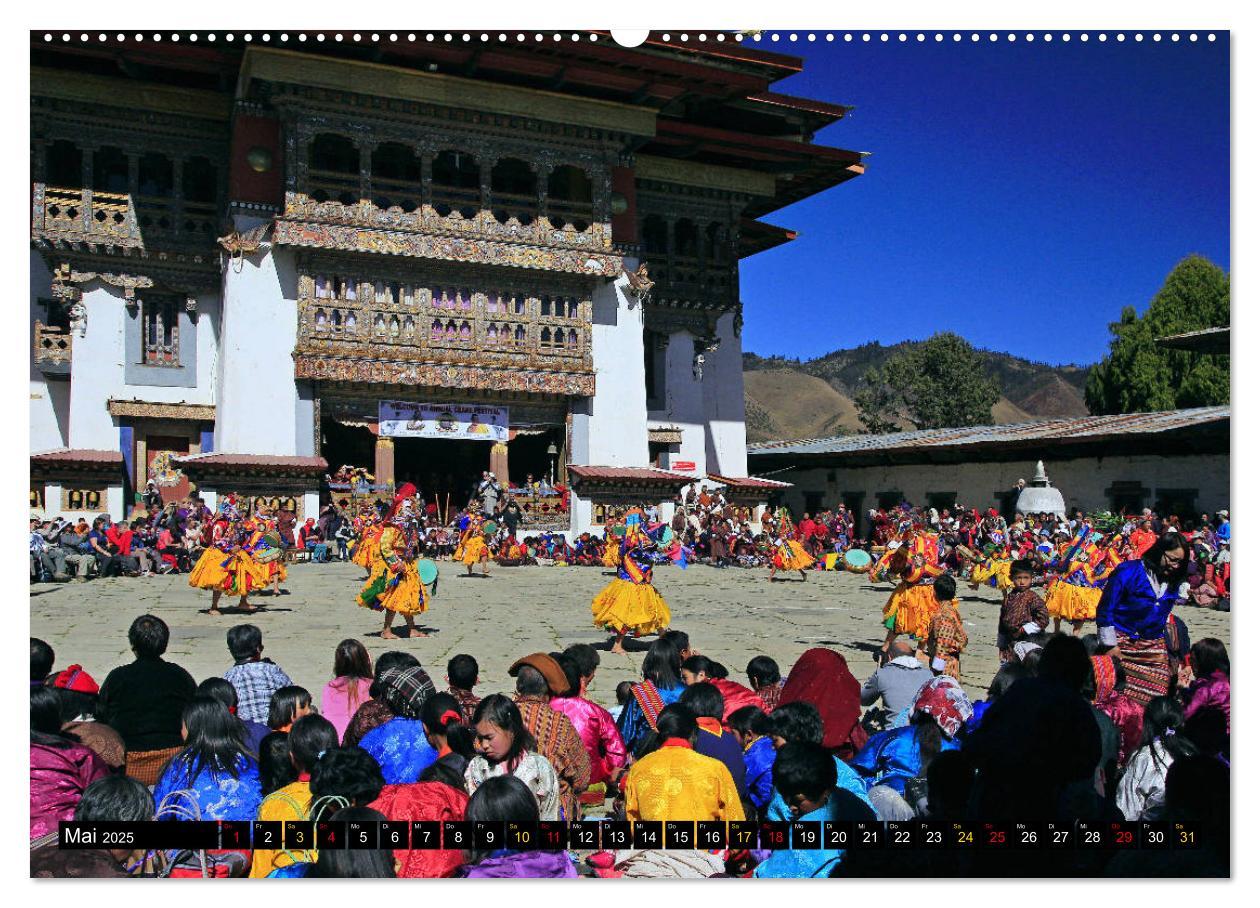 Bild: 9783435332120 | Königreich Bhutan - Juwel am Himalaya (Wandkalender 2025 DIN A2...