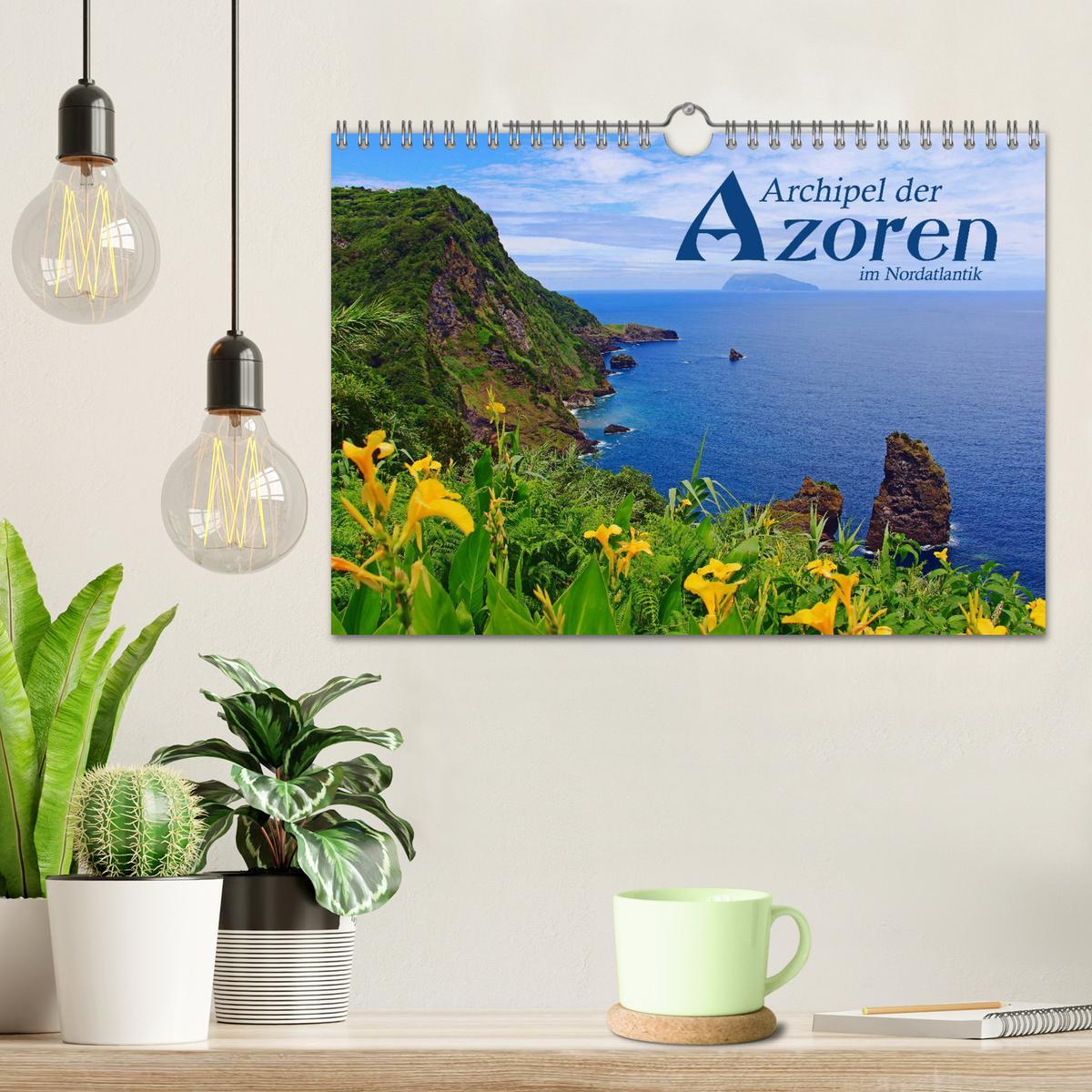 Bild: 9783435278800 | Archipel der Azoren im Nordatlantik (Wandkalender 2025 DIN A4...