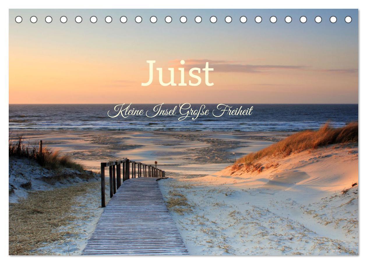 Cover: 9783435055234 | Juist - Kleine Insel, Große Freiheit (Tischkalender 2025 DIN A5...