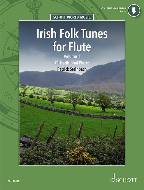Cover: 9781847615374 | Irish Folk Tunes for Flute | 71 Traditional Pieces | Patrick Steinbach