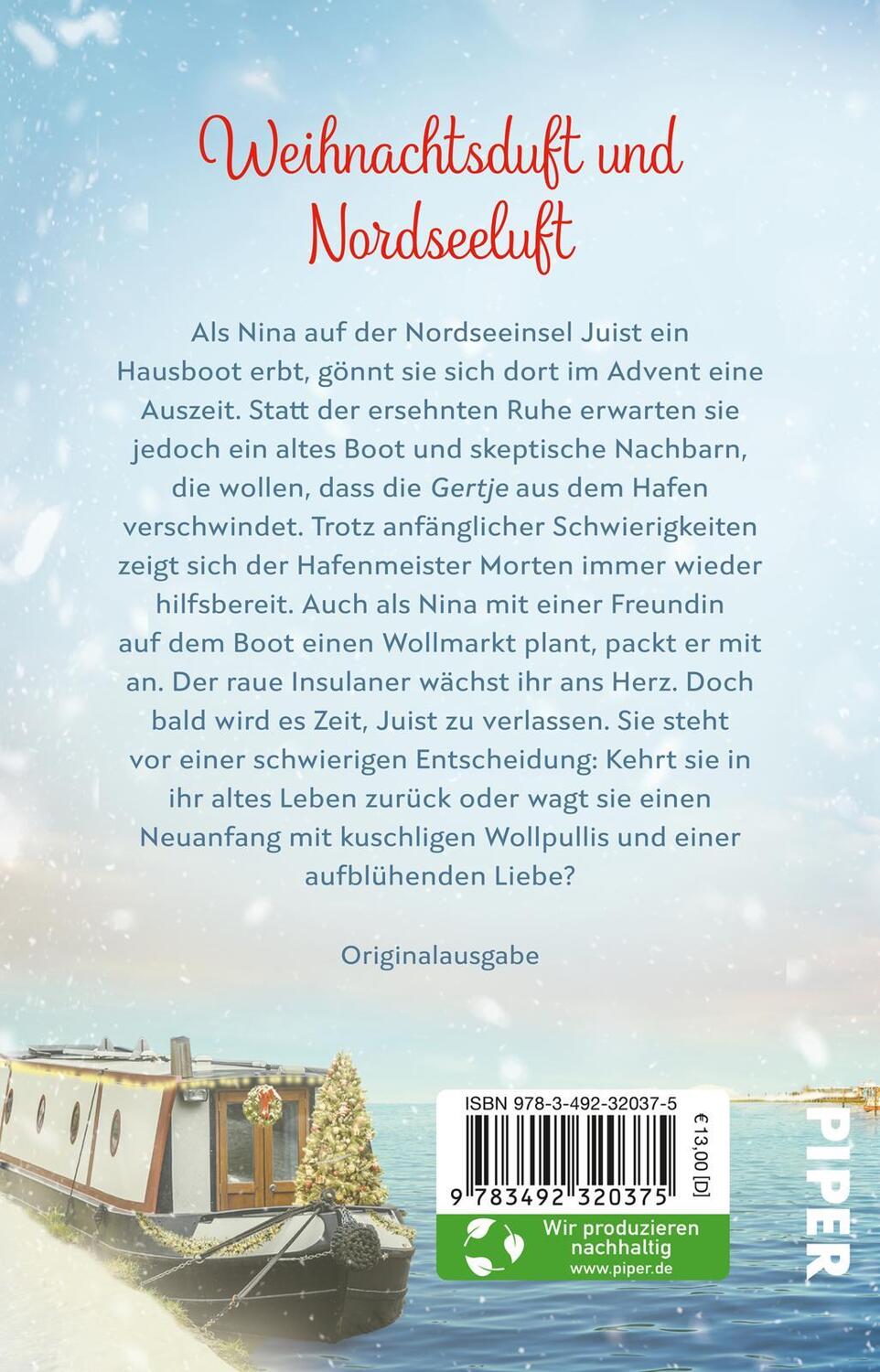 Rückseite: 9783492320375 | Das kleine Weihnachtsboot an der Nordsee | Felicitas Kind | Buch