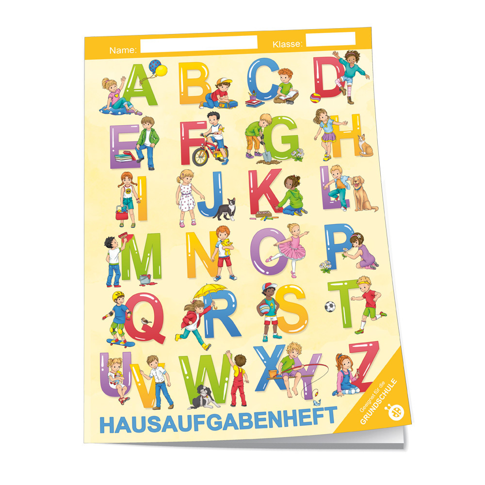 Cover: 4251901504630 | Trötsch Hausaufgabenheft Grundschule ABC | KG | Kalender | 96 S.