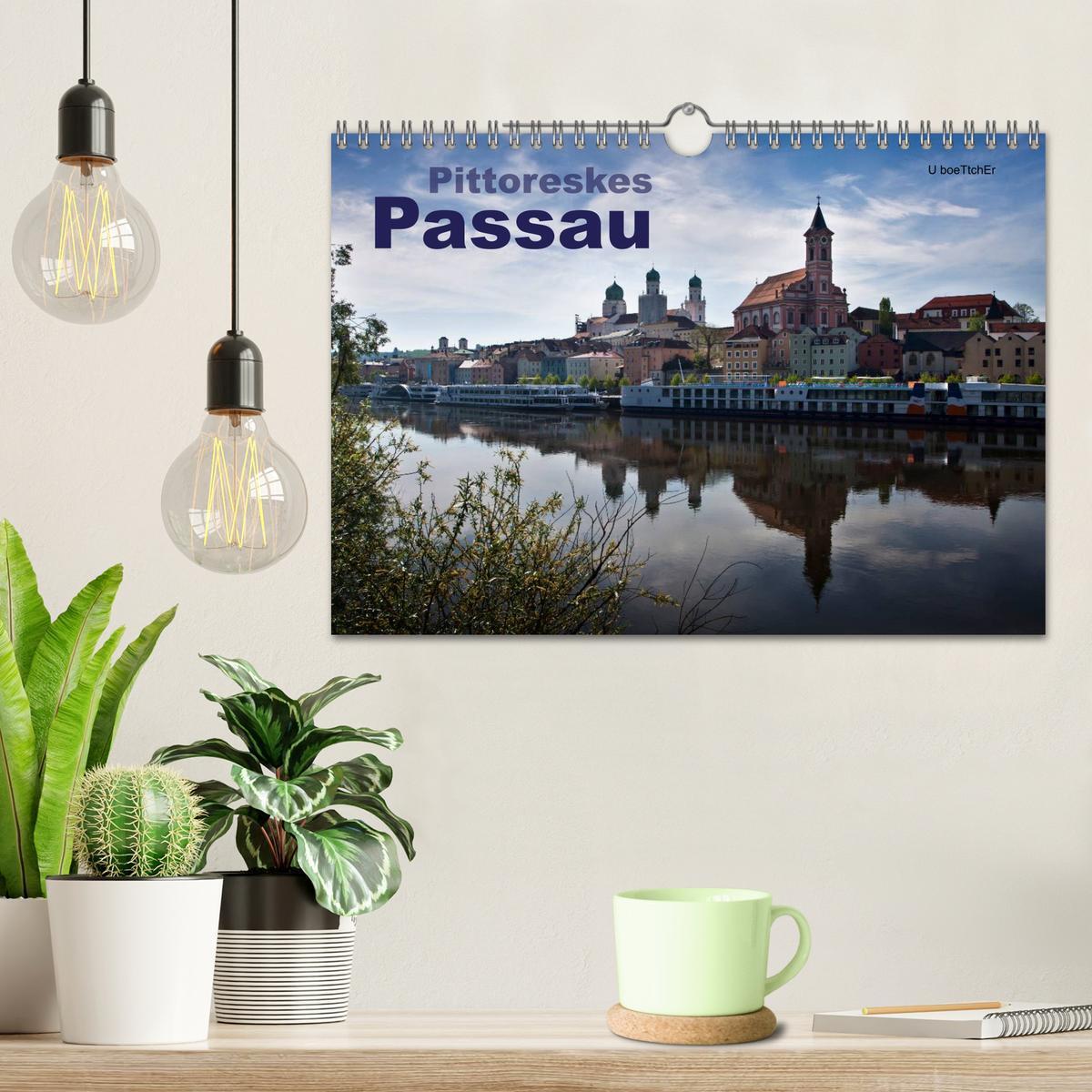 Bild: 9783435640461 | Pittoreskes Passau (Wandkalender 2025 DIN A4 quer), CALVENDO...