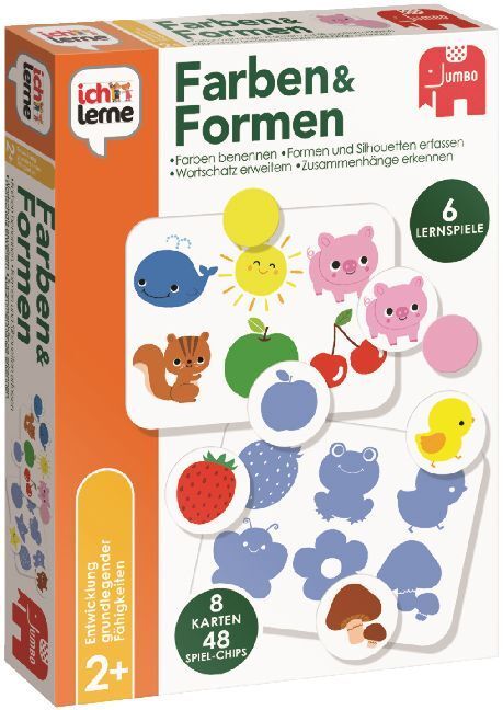Cover: 8710126195802 | Ich lerne Formen & Farben (Kinderspiel) | Spiel | In Spielebox | 2018