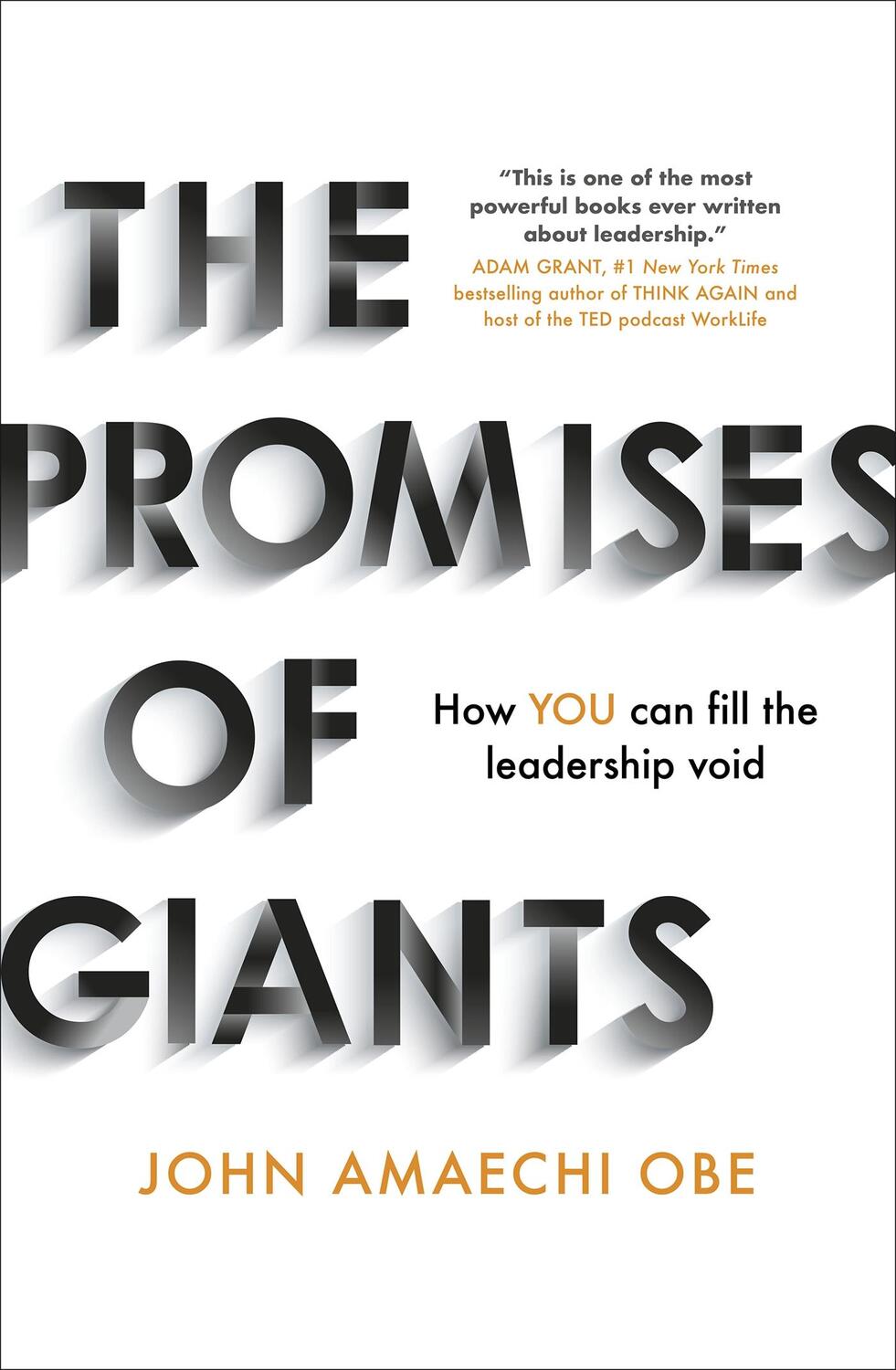 Cover: 9781529345872 | The Promises of Giants | John Amaechi | Buch | Gebunden | Englisch