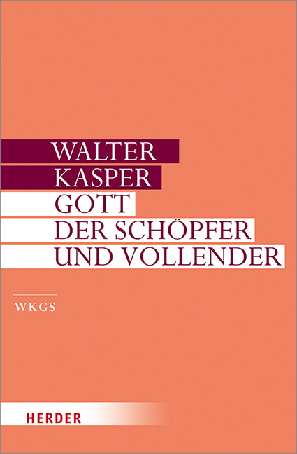 Cover: 9783451306082 | Gott - der Schöpfer und Vollender | Walter Kasper | Buch | 2017