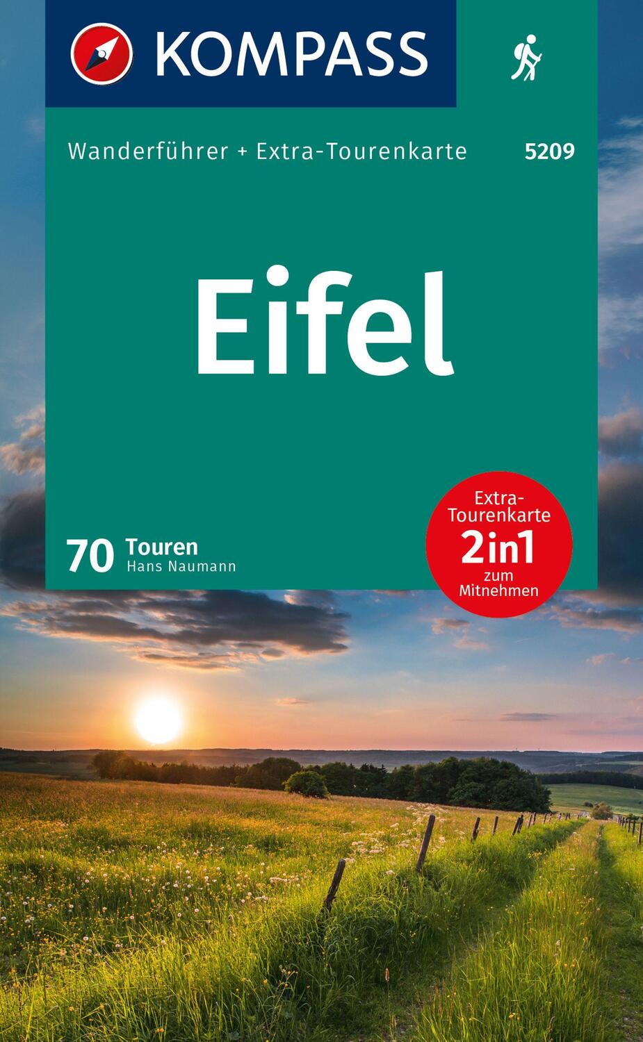 Cover: 9783991219637 | KOMPASS Wanderführer Eifel, 70 Touren | Taschenbuch | 240 S. | Deutsch