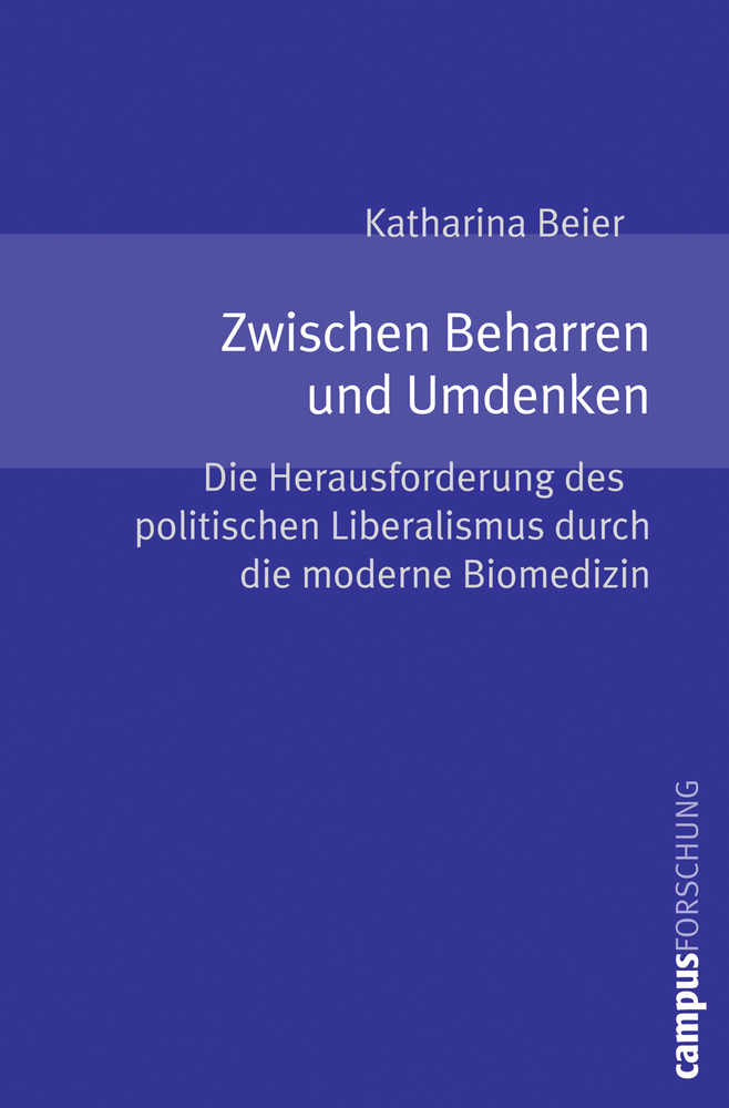 Cover: 9783593388601 | Zwischen Beharren und Umdenken | Katharina Beier | Taschenbuch | 2009