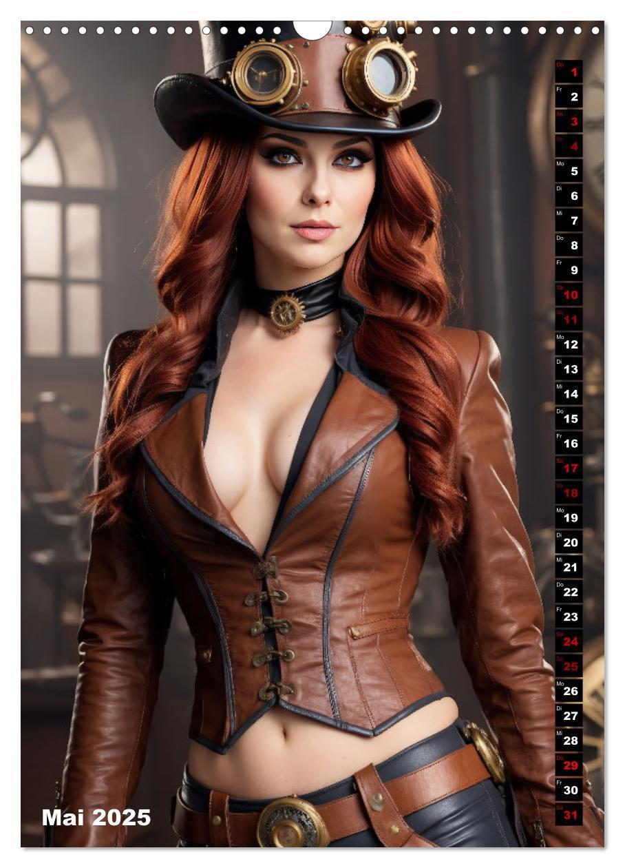 Bild: 9783435844784 | Steampunk Divas (Wandkalender 2025 DIN A3 hoch), CALVENDO...