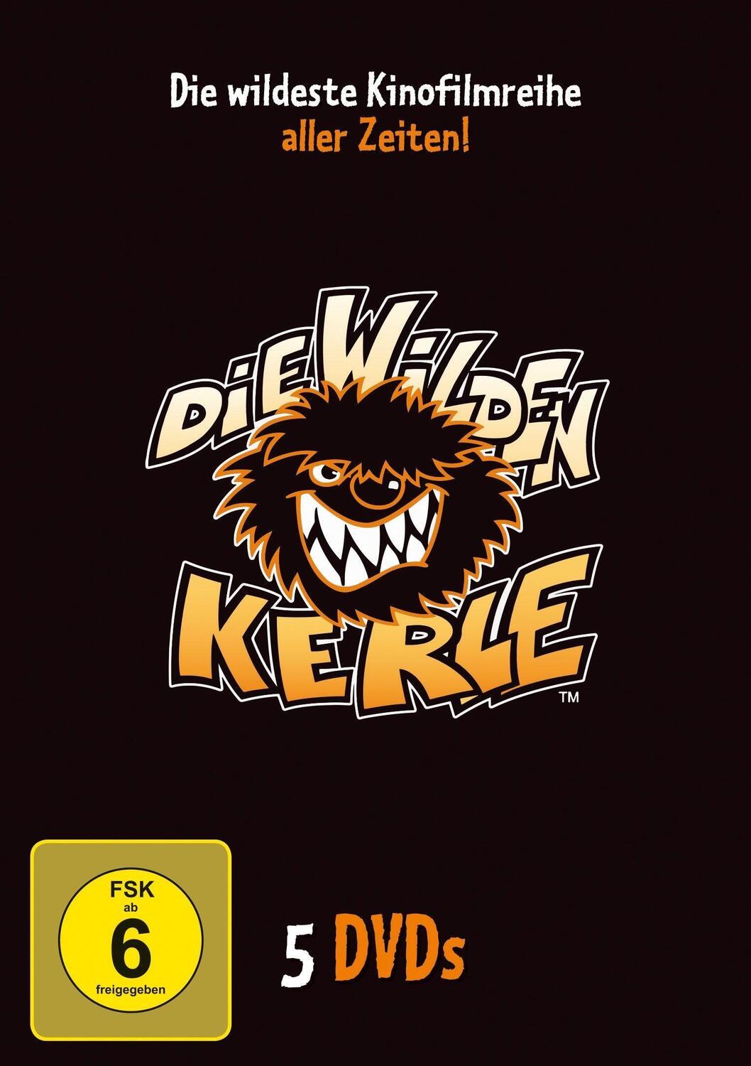 Cover: 4061229117951 | Die Wilden Kerle 1-5 Sammelbox | DVD | 5 DVDs | Deutsch | 2021
