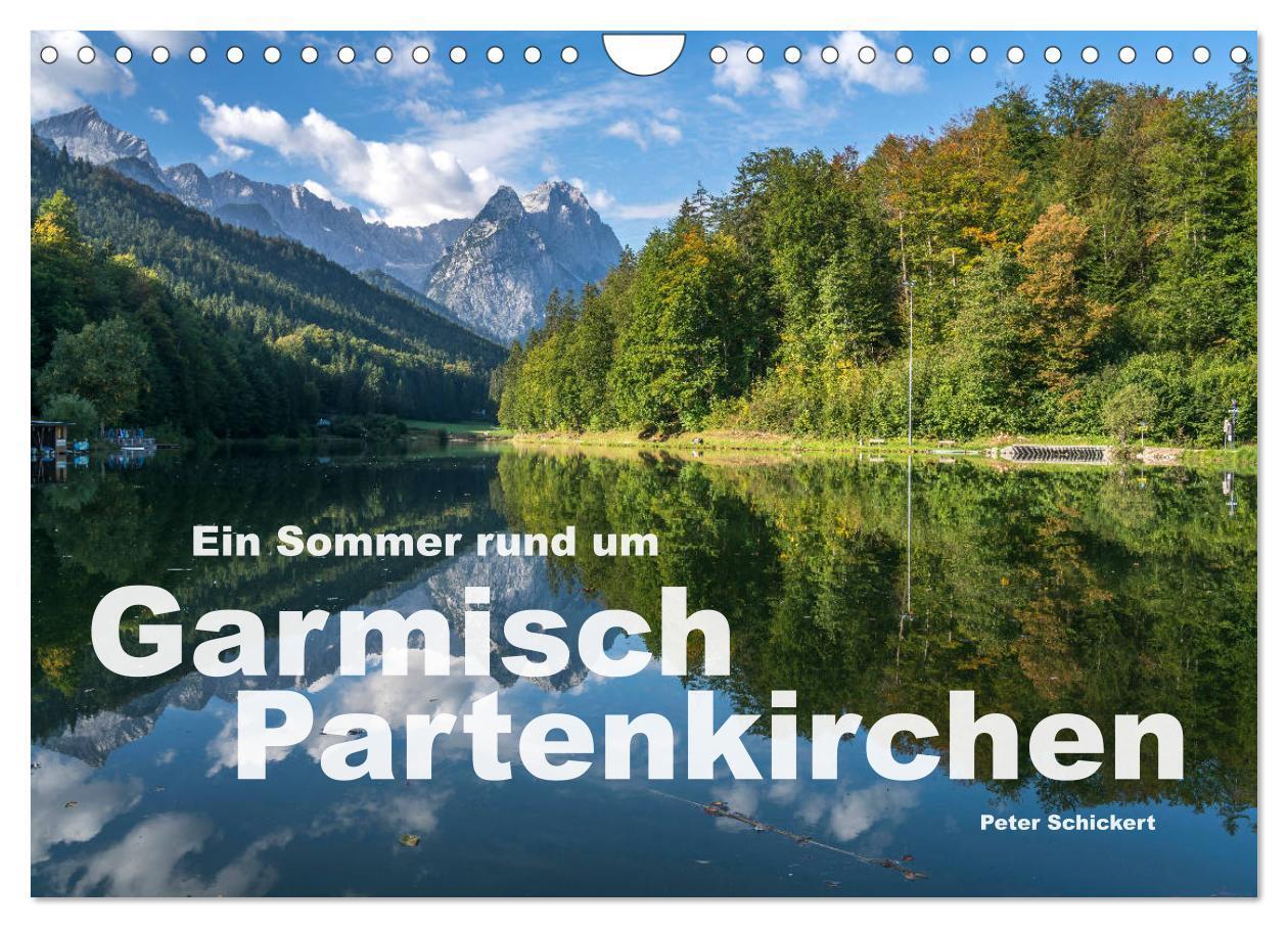 Cover: 9783675450387 | Ein Sommer rund um Garmisch-Partenkirchen (Wandkalender 2024 DIN A4...
