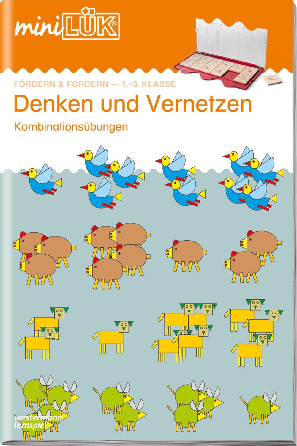 Cover: 9783837746013 | miniLÜK. Denken und Vernetzen 1 | Kombinationsübungen | Michael Junga