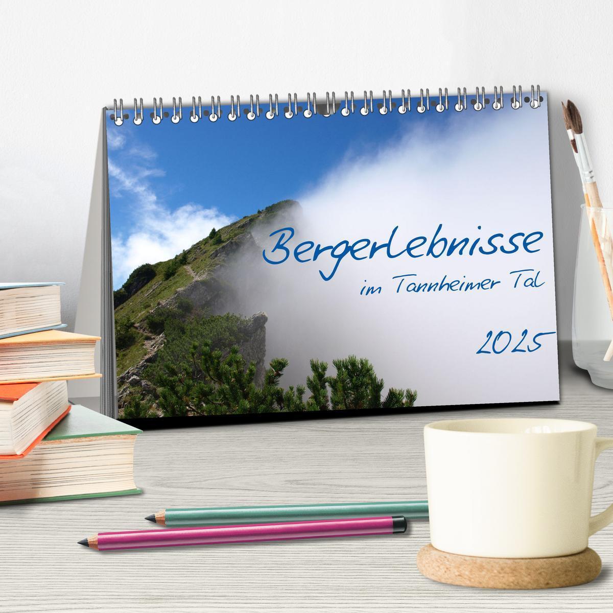 Bild: 9783383988691 | Bergerlebnisse im Tannheimer Tal (Tischkalender 2025 DIN A5 quer),...