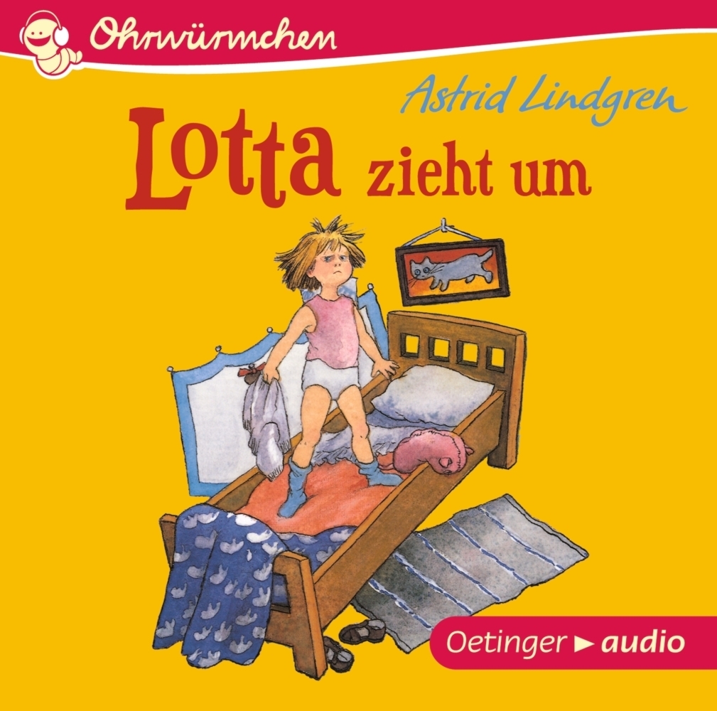 Cover: 9783837309492 | Lotta zieht um, 1 Audio-CD | Ohrwürmchen | Astrid Lindgren | Audio-CD