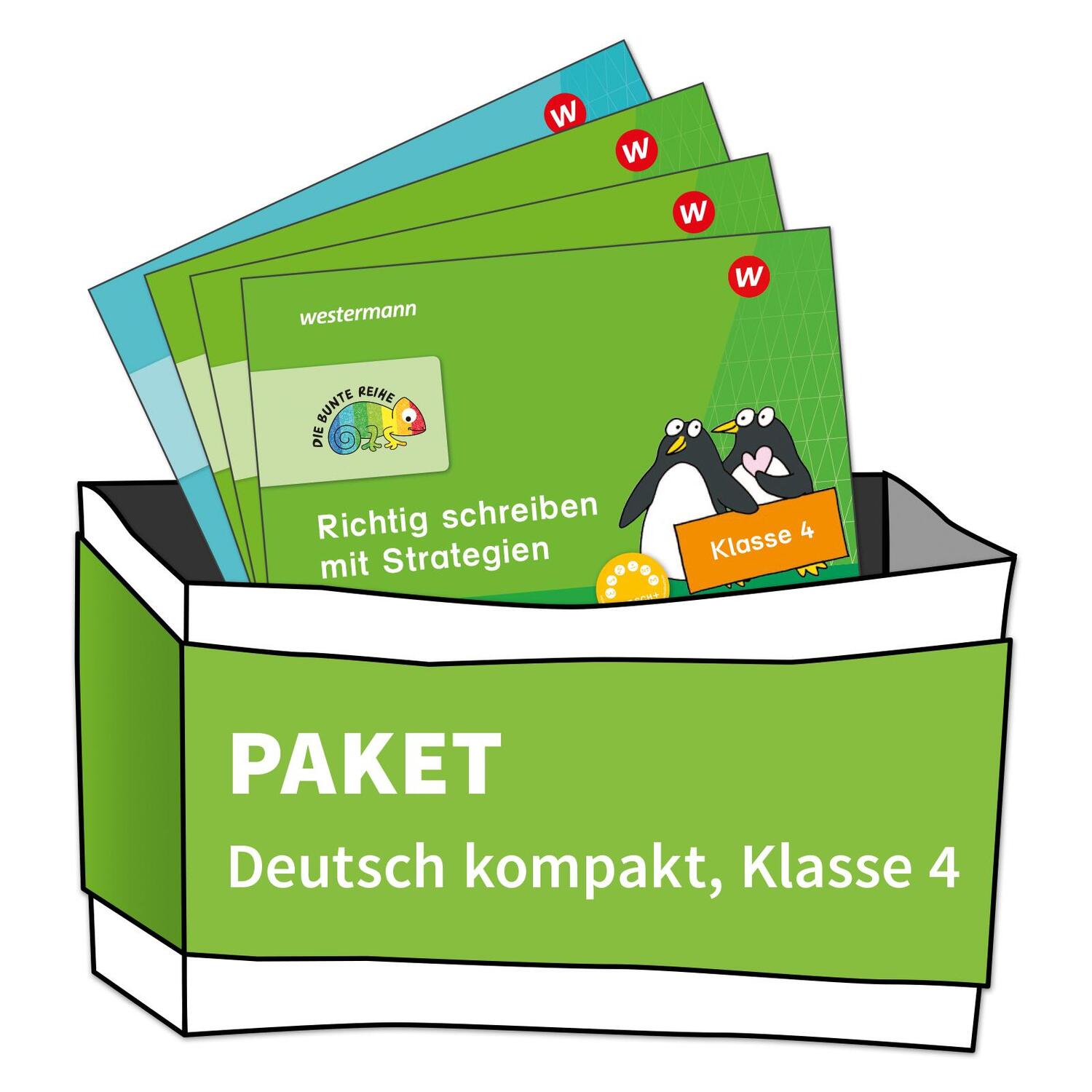 Cover: 9783141176643 | DIE BUNTE REIHE - Deutsch. Paket kompakt 4 (4 Hefte) | Broschüre