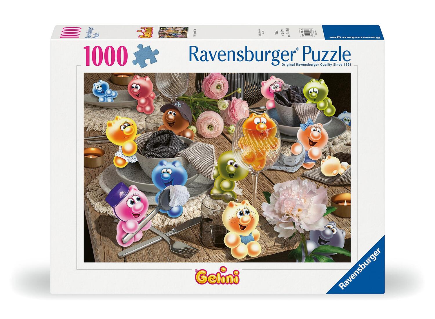Cover: 4005555007883 | Ravensburger Puzzle 12000788 - Gelini decken den Tisch - 1000 Teile...