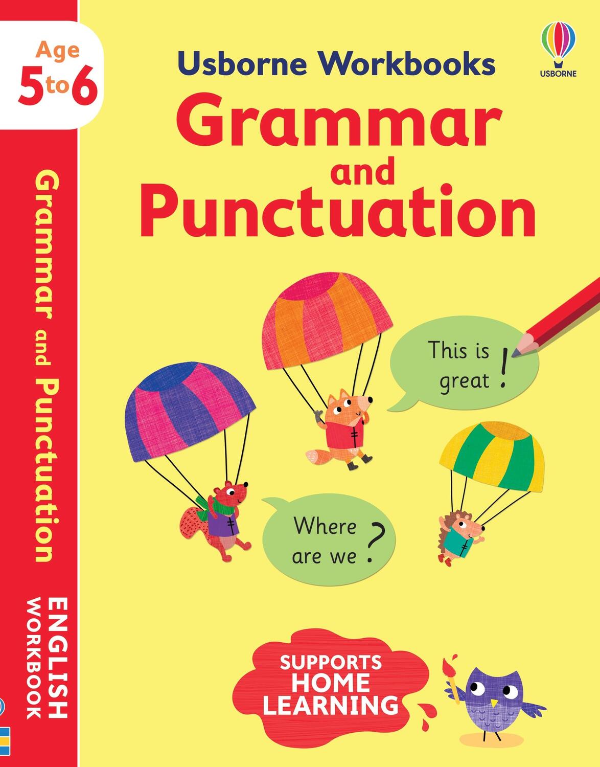 Cover: 9781474990967 | Usborne Workbooks Grammar and Punctuation 5-6 | Jessica Greenwell