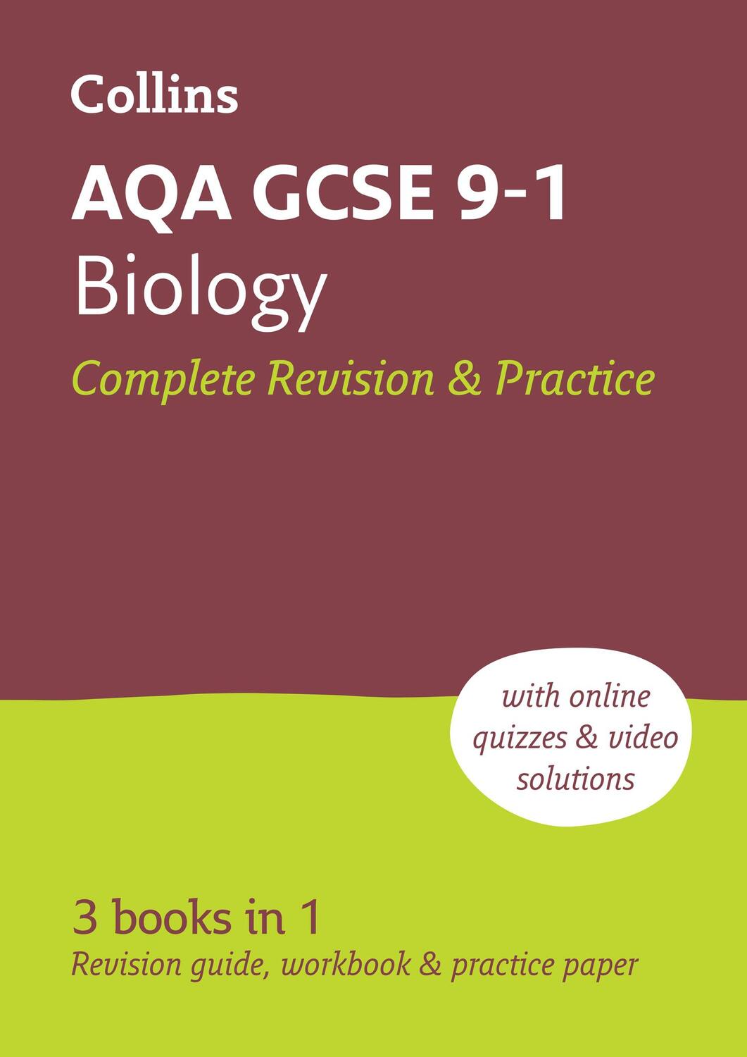 Cover: 9780008160746 | AQA GCSE 9-1 Biology All-in-One Complete Revision and Practice | Gcse