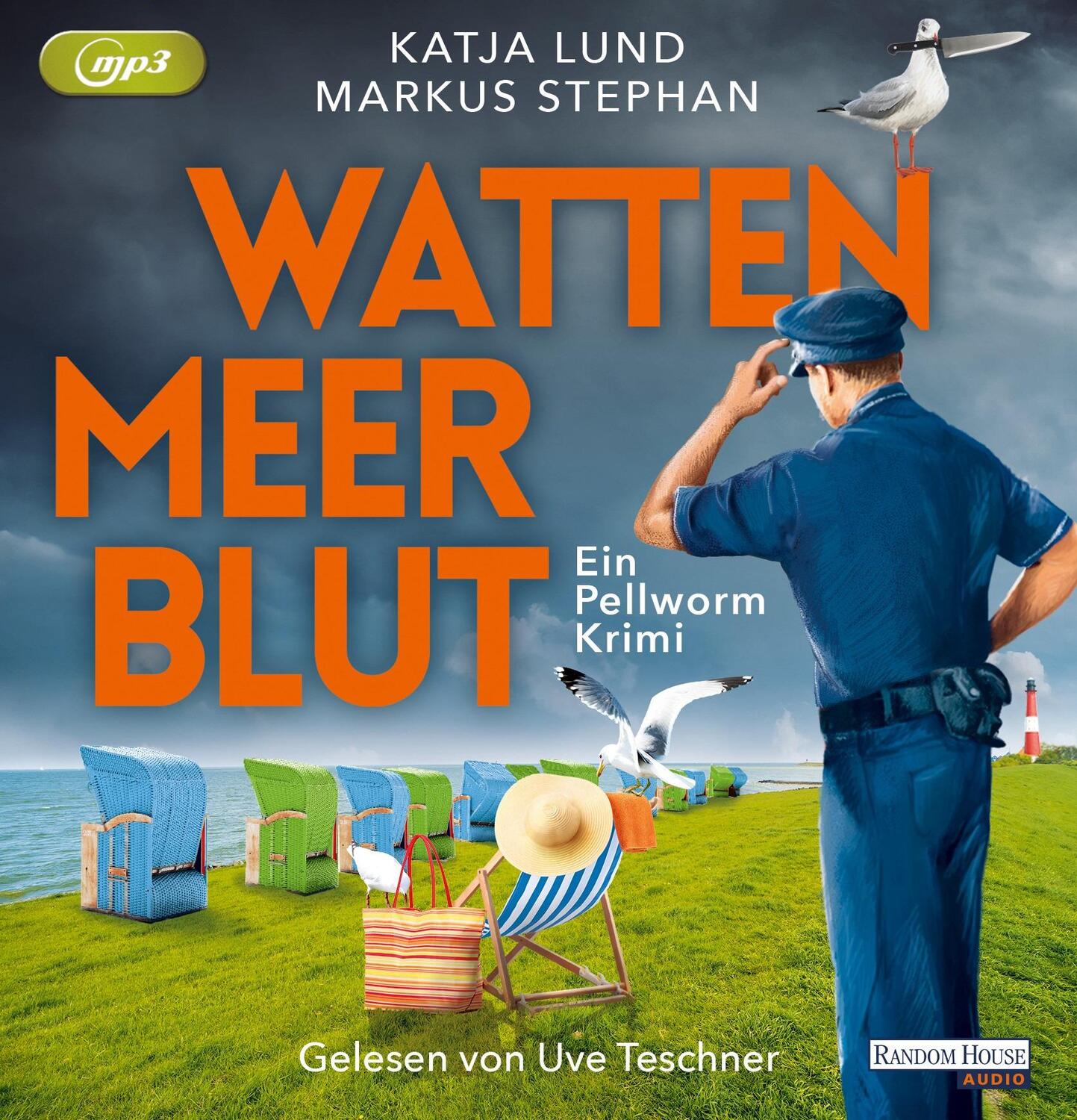Cover: 9783837167344 | Wattenmeerblut | Ein Pellworm-Krimi | Katja Lund (u. a.) | MP3 | 1 CD