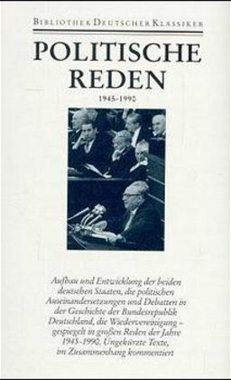 Cover: 9783618668701 | Politische Reden. Tl.4 | 1945-1990 | Marie-Luise Recker | Buch | 2002