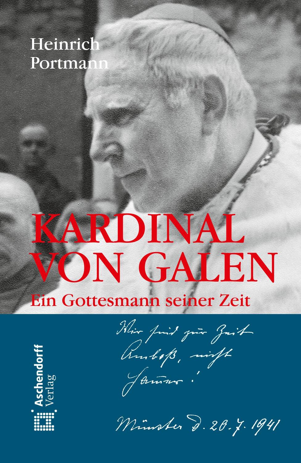 Cover: 9783402035054 | Kardinal von Galen | Ein Gottesmann seiner Zeit | Heinrich Portmann