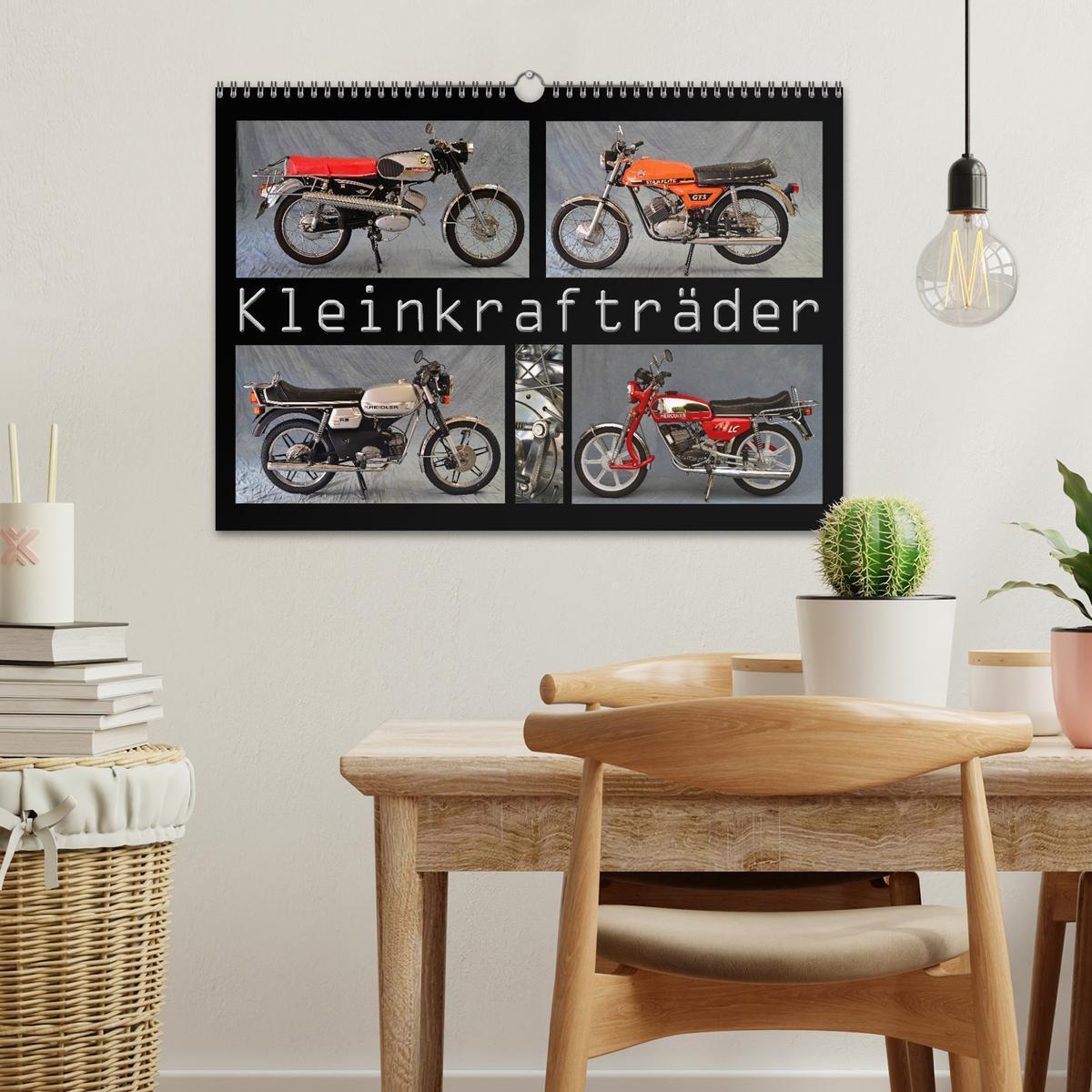 Bild: 9783457071410 | Kleinkrafträder (Wandkalender 2025 DIN A3 quer), CALVENDO...