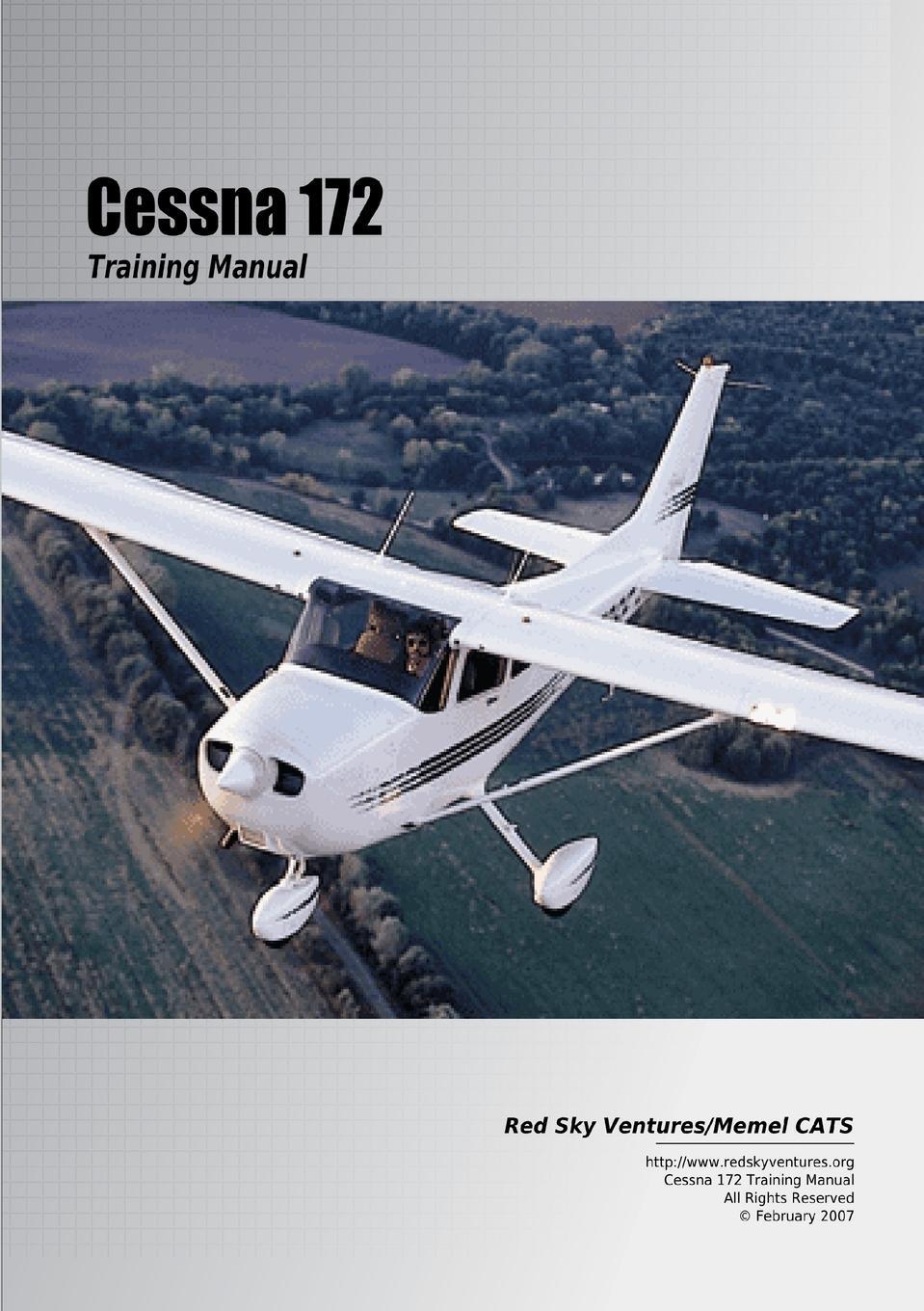 Cover: 9780557014729 | Cessna 172 Training Manual | Oleg Roud | Taschenbuch | Paperback