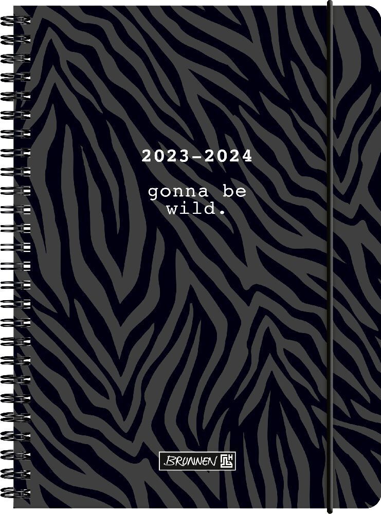 Cover: 4061947103069 | Schülerkalender 2023/2024 Wild, A5, PP-Einband | 2 Seiten = 1 Woche