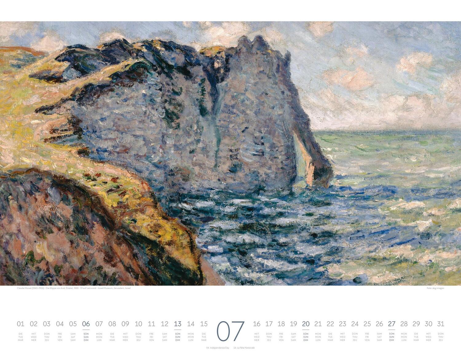 Bild: 9783838425535 | Kunstwerk Meer Kalender 2025 | Ackermann Kunstverlag | Kalender | 2025