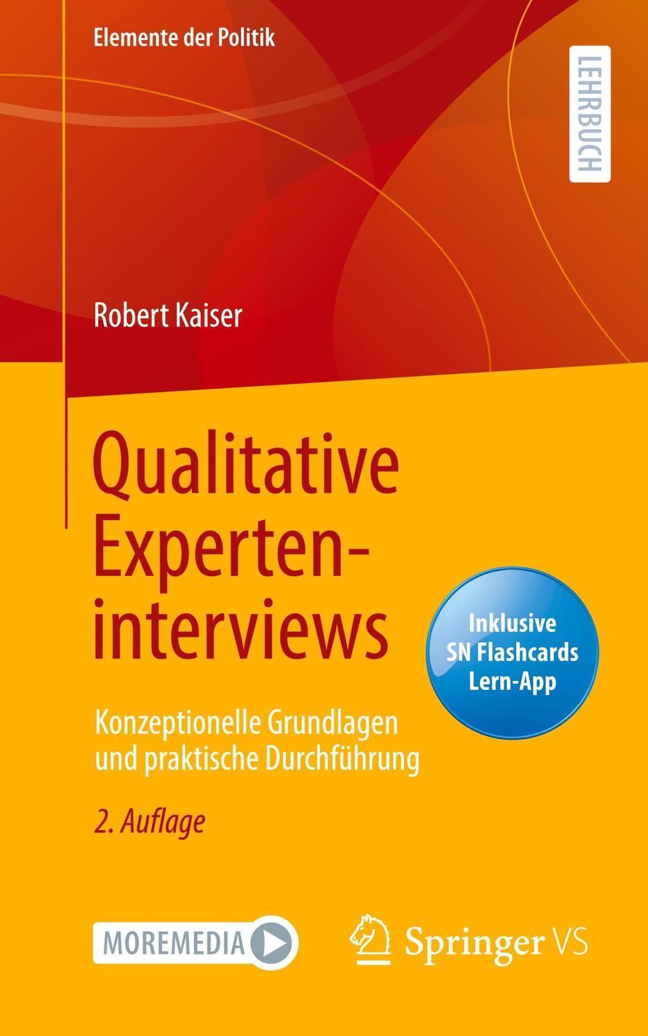 Cover: 9783658302542 | Qualitative Experteninterviews | Robert Kaiser | Bundle | Paperback