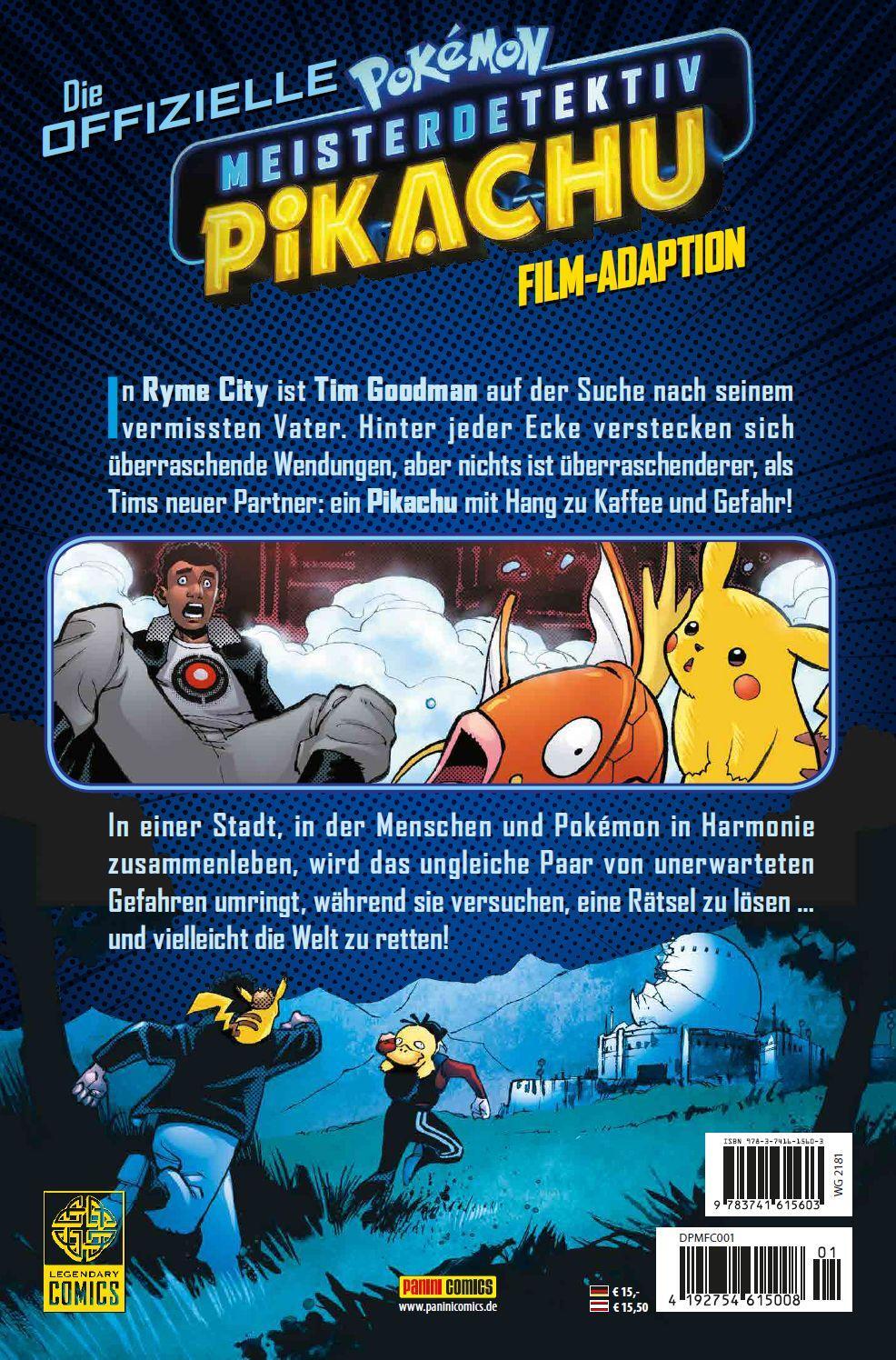 Rückseite: 9783741615603 | Pokémon Meisterdetektiv Pikachu: Die offizielle Film-Adaption | Buch
