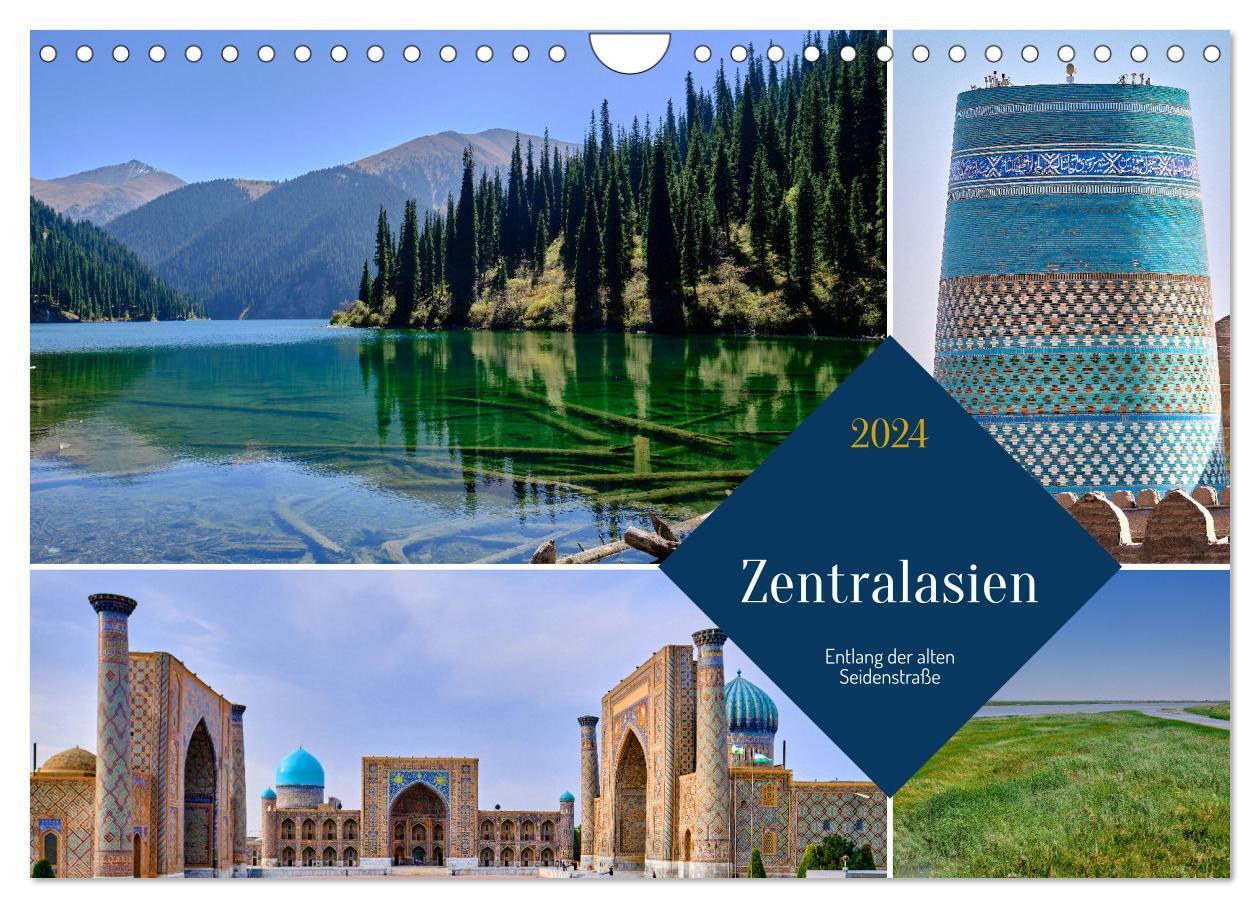 Cover: 9783383716829 | Zentralasien - Entlang der alten Seidenstraße (Wandkalender 2024...