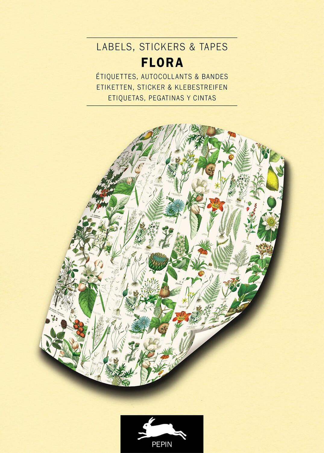Cover: 9789460094262 | Flora - Label, Sticker &amp; Tape Books | Pepin van Roojen | Stück | 32 S.