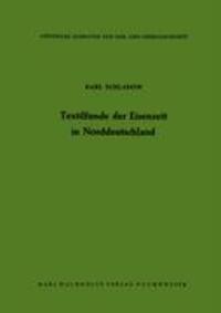Cover: 9783529015151 | Textilfunde der Eisenzeit in Norddeutschland | Karl Schlabow | Buch