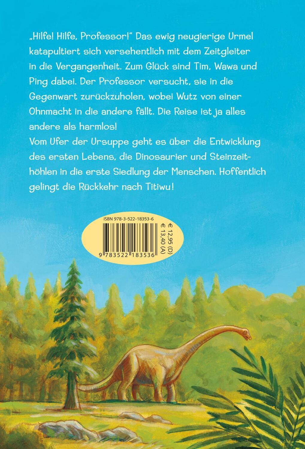 Rückseite: 9783522183536 | Urmel: Urmel saust durch die Zeit | Max Kruse | Buch | Urmel | 176 S.