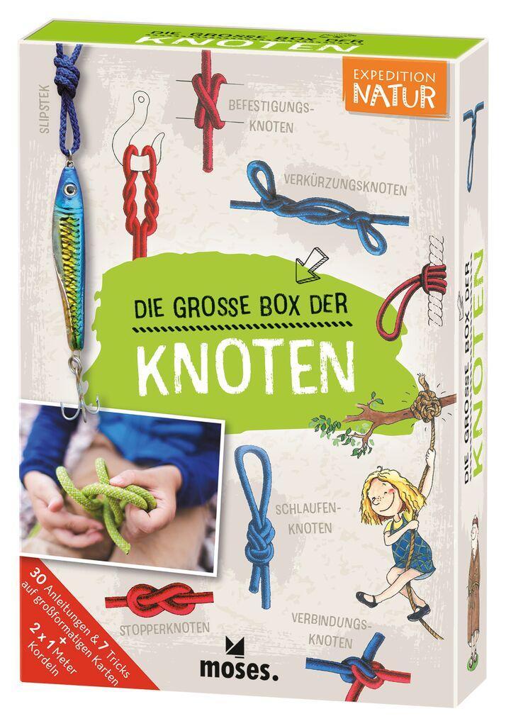 Cover: 9783964552525 | Expedition Natur Die große Box der Knoten | Carola von Kessel | Buch