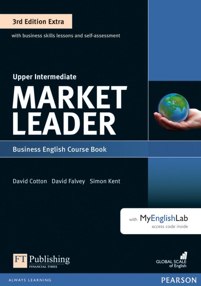 Cover: 9781292134802 | Market Leader Extra Upper Intermediate Coursebook with DVD-ROM and...
