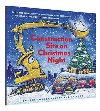 Cover: 9781452139111 | Construction Site on Christmas Night: (Christmas Book for Kids,...