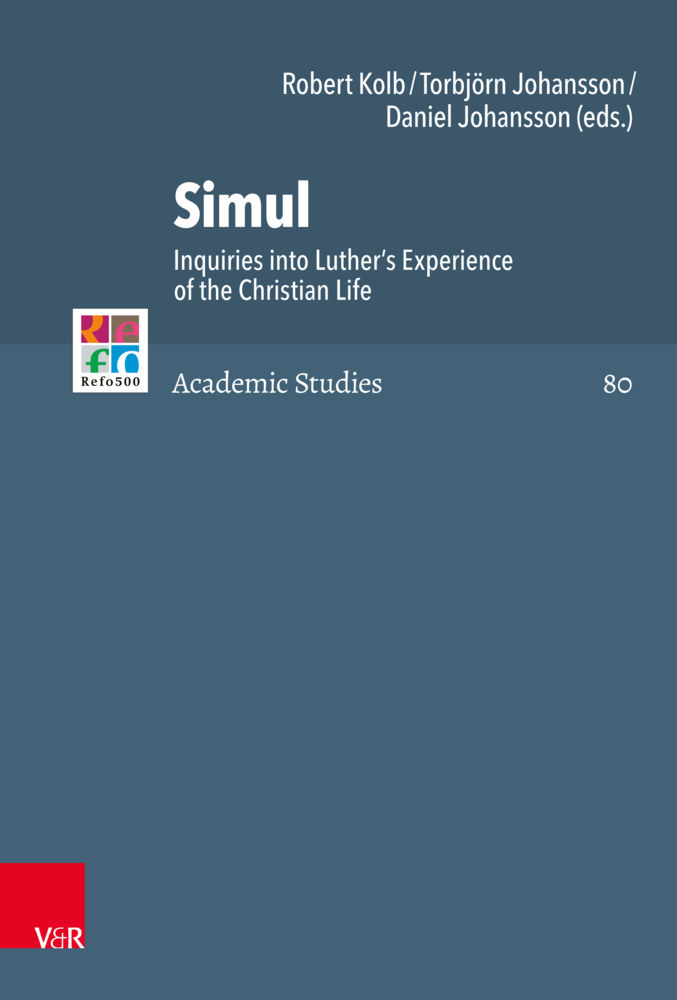 Cover: 9783525565520 | Simul | Inquiries into Luther's Experience of the Christian Life