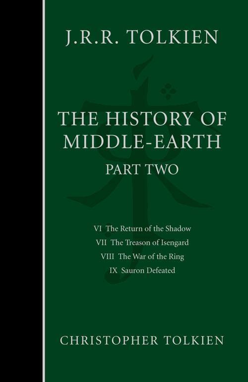 Cover: 9780007149162 | The History of Middle-earth | Part 2 - the Lord of the Rings | Tolkien
